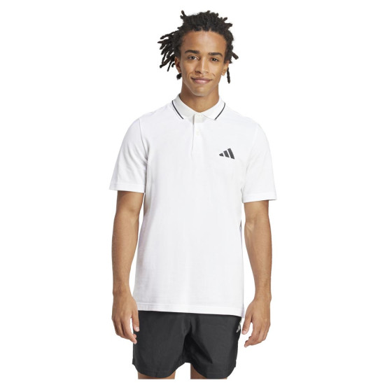 Adidas Ανδρική κοντομάνικη μπλούζα Small Logo Pique Polo Shirt Adidas Ανδρική κοντομάνικη μπλούζα Small Logo Pique Polo Shirt